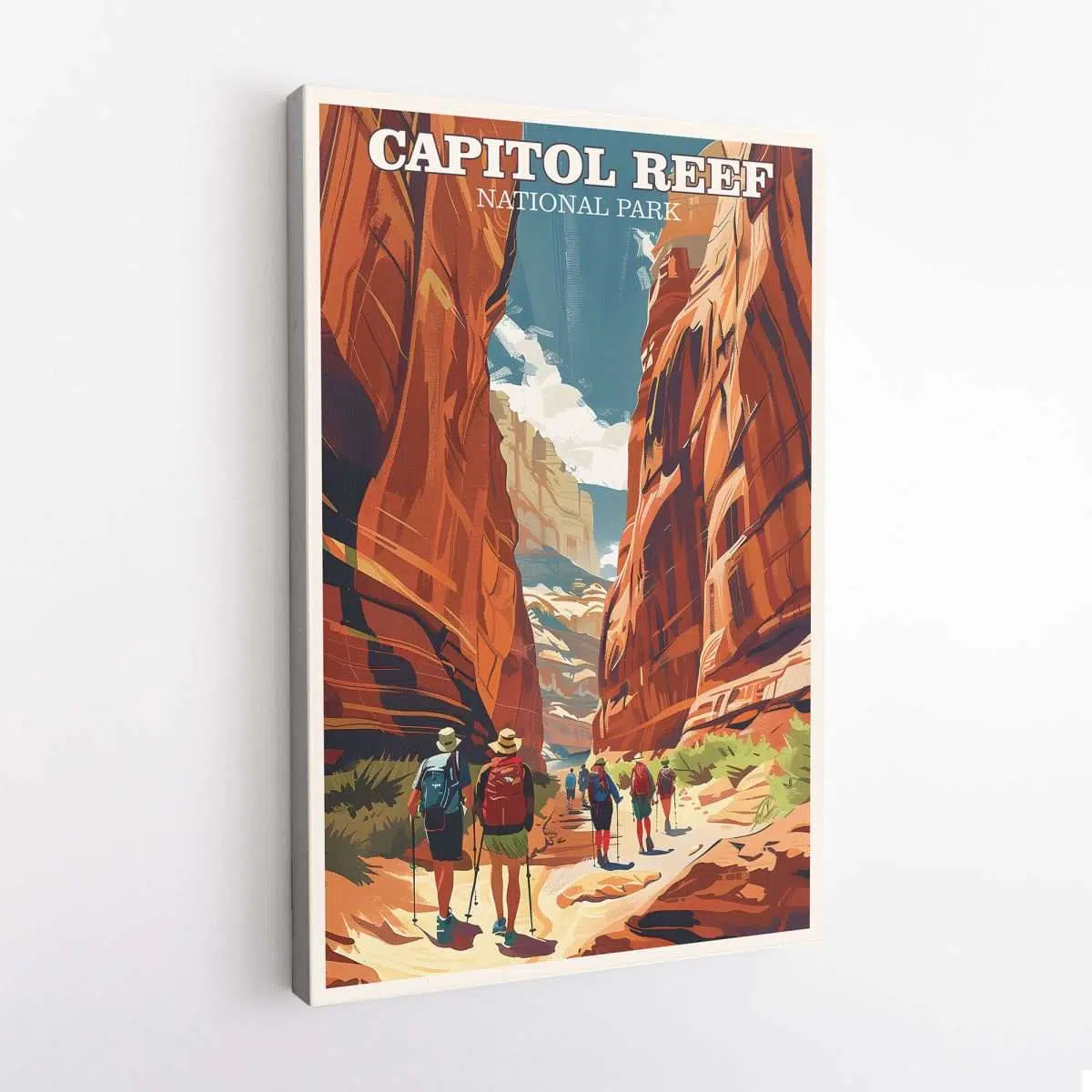 Capitol Reef National Park Adventure Canvas UnitedWorldMemories