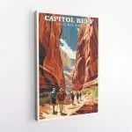 Capitol Reef National Park Adventure Canvas UnitedWorldMemories