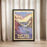 Death Valley National Park Artist's Palette Adventure Framed Poster UnitedWorldMemories