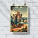 Delhi Raj Era Romance Poster UnitedWorldMemories