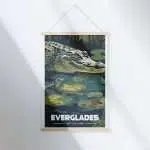 Everglades National Park Gator Guardians Hanger Poster UnitedWorldMemories