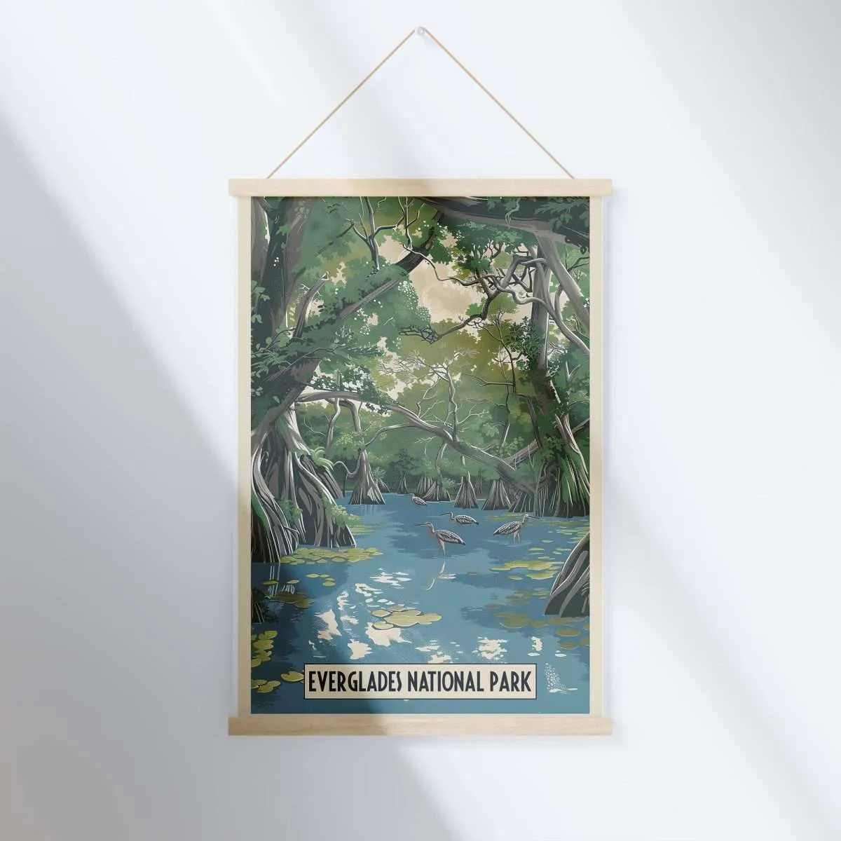 Everglades National Park Mangrove Majesty Hanger Poster UnitedWorldMemories