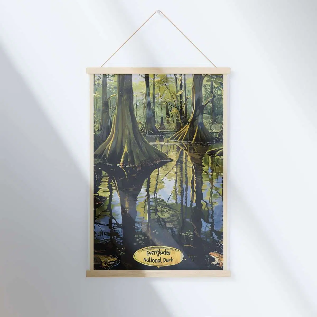 Everglades National Park Serene Swamp Symphony Hanger Poster UnitedWorldMemories