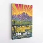 Great Basin National Park Pop Art Adventure Canvas UnitedWorldMemories