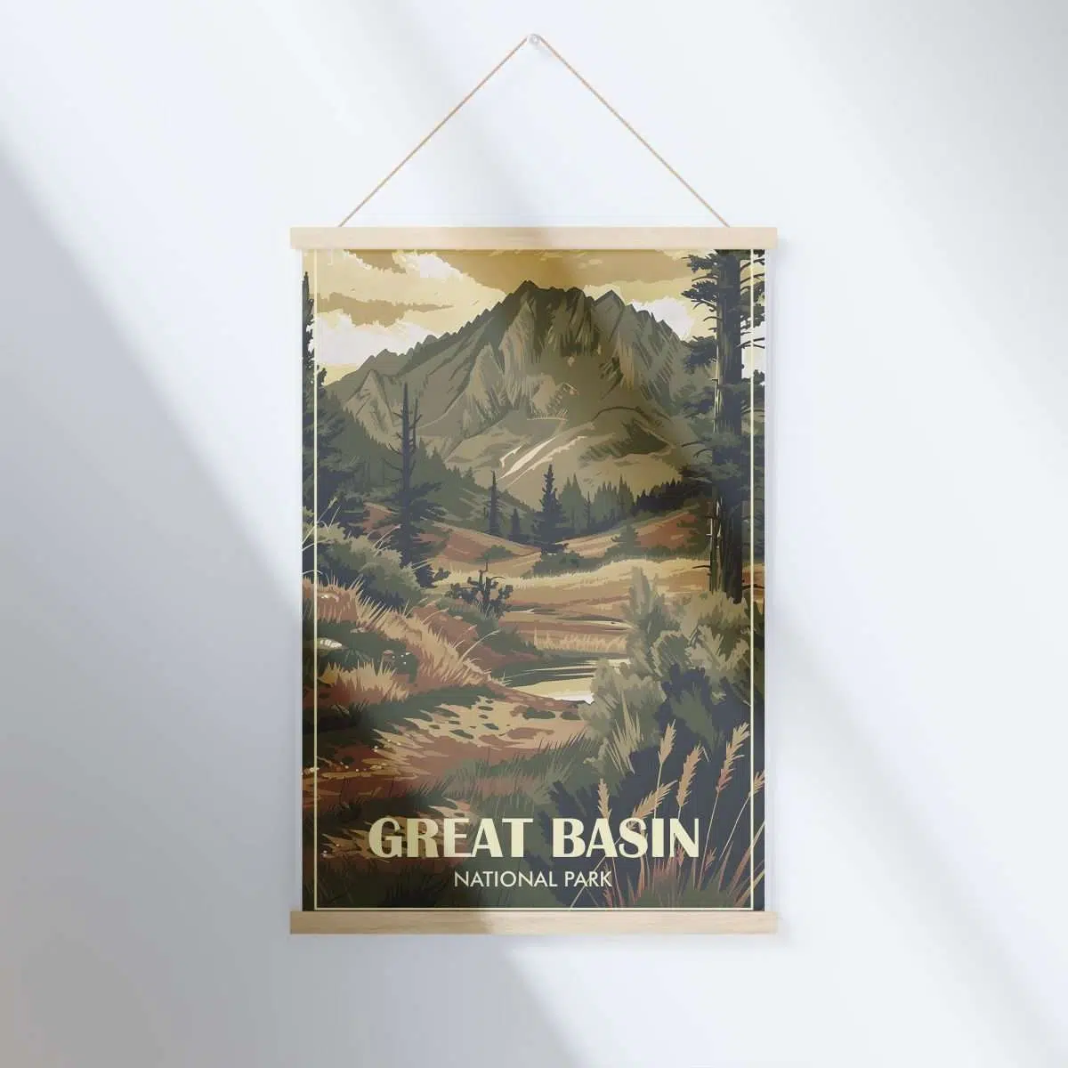 Great Basin National Park Timeless Beauty Hanger Poster UnitedWorldMemories