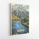 Idaho Gem State Grandeur Canvas UnitedWorldMemories