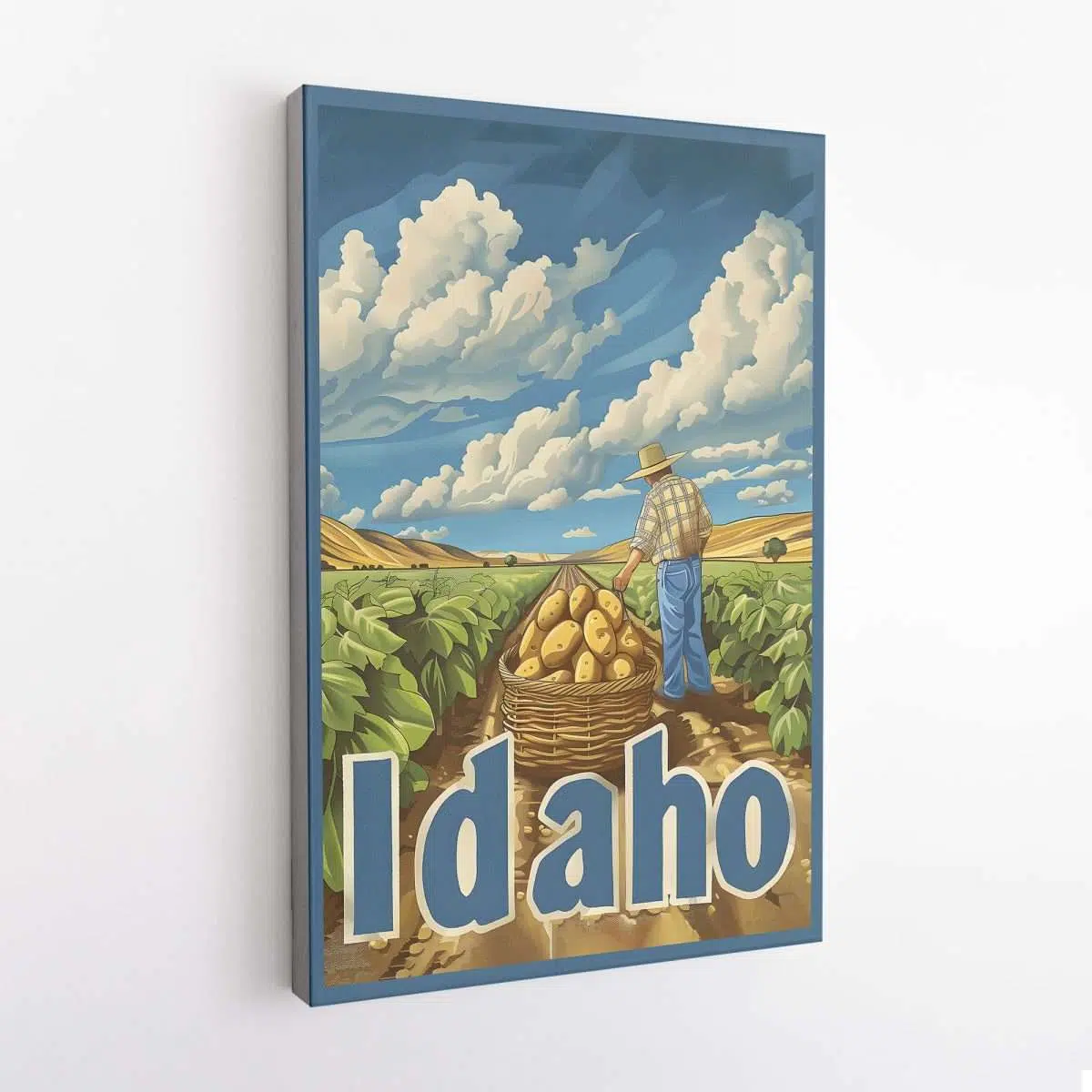 Idaho Potato Paradise Canvas UnitedWorldMemories