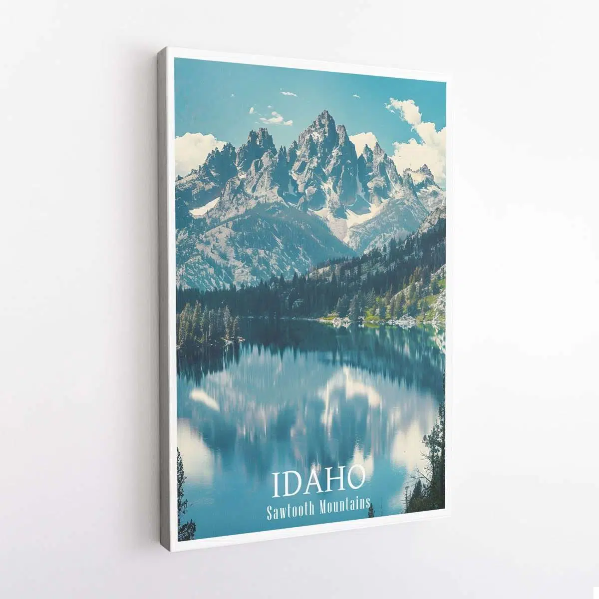 Idaho Sawtooth Splendor Canvas UnitedWorldMemories