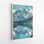 Idaho Sawtooth Splendor Canvas UnitedWorldMemories