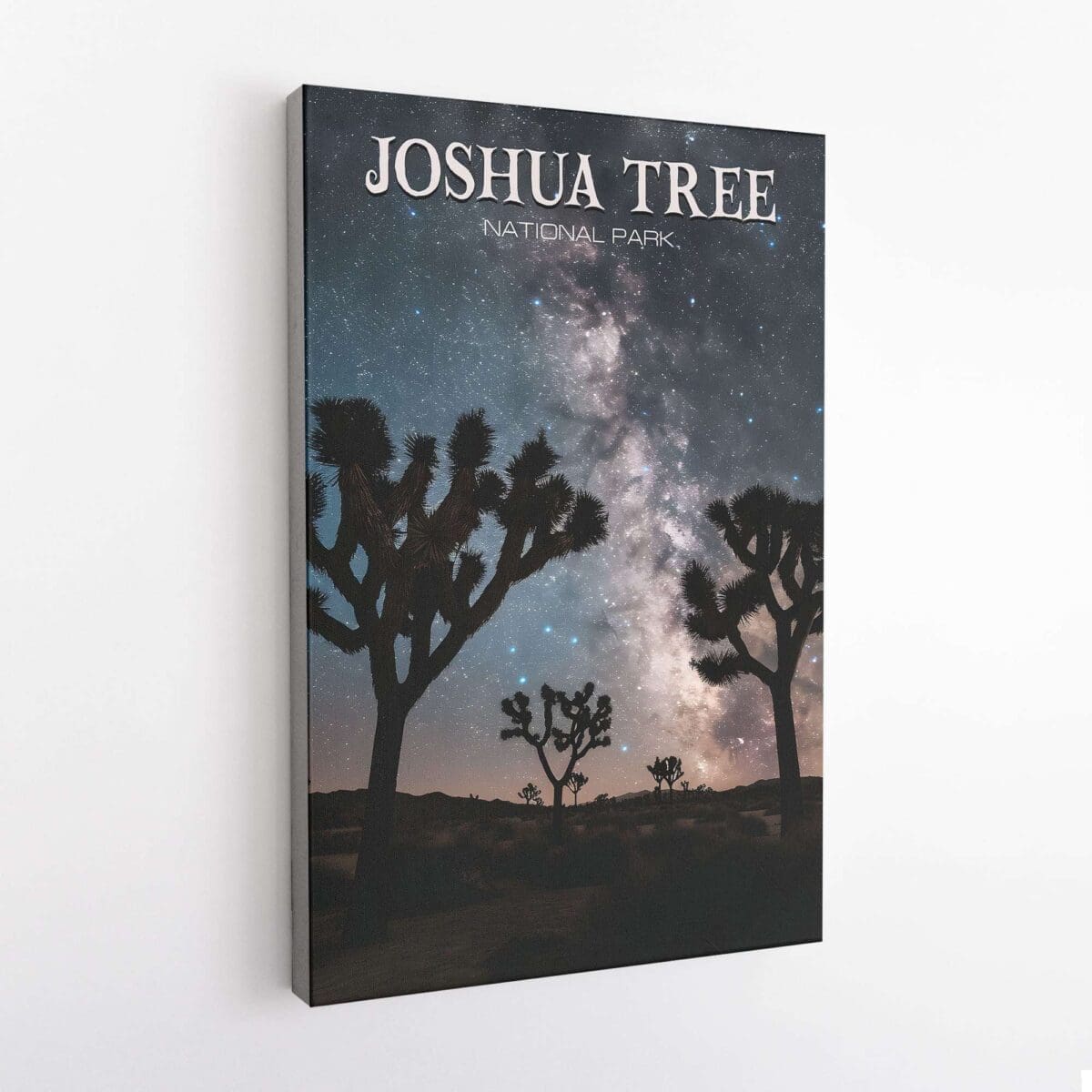 Joshua Tree National Park Cosmic Canopy Canvas UnitedWorldMemories