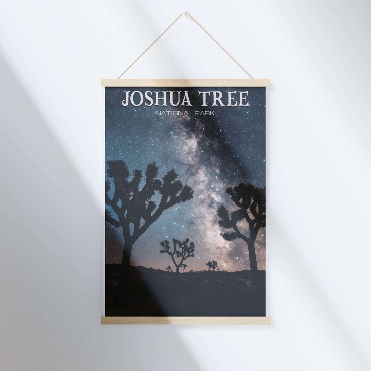 Joshua Tree National Park Cosmic Canopy Hanger Poster UnitedWorldMemories