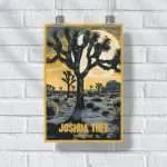 Joshua Tree National Park Desert Dreamscape Poster UnitedWorldMemories