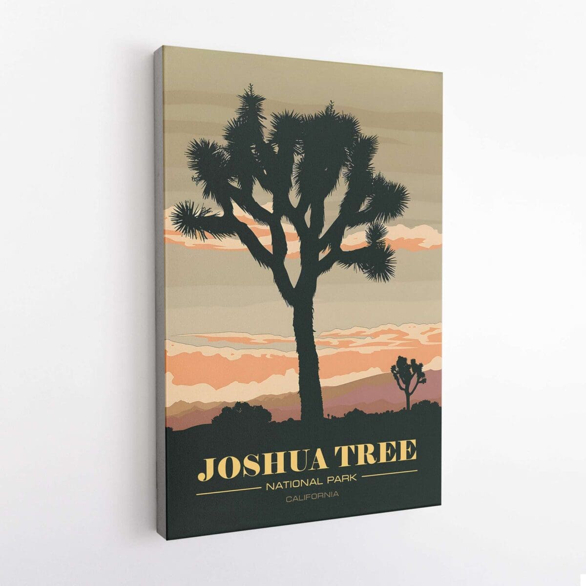 Joshua Tree National Park Joshua Tree Serenity Canvas UnitedWorldMemories