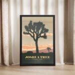 Joshua Tree National Park Joshua Tree Serenity Framed Poster UnitedWorldMemories