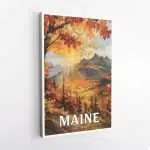 Maine Acadia Autumn Sonata Canvas UnitedWorldMemories