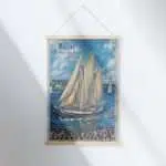 Maine Windjammer Festival Hanger Poster UnitedWorldMemories