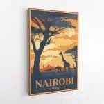 Nairobi Safari Adventure Canvas UnitedWorldMemories