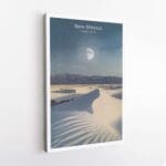 New Mexico White Sands Wonder Canvas UnitedWorldMemories