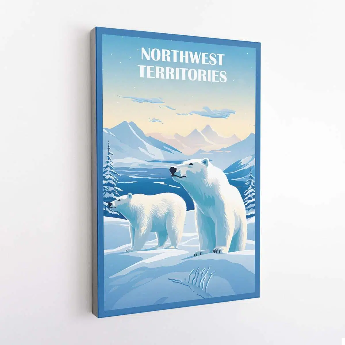 Northwest Territories Arctic Wildlife Canvas UnitedWorldMemories