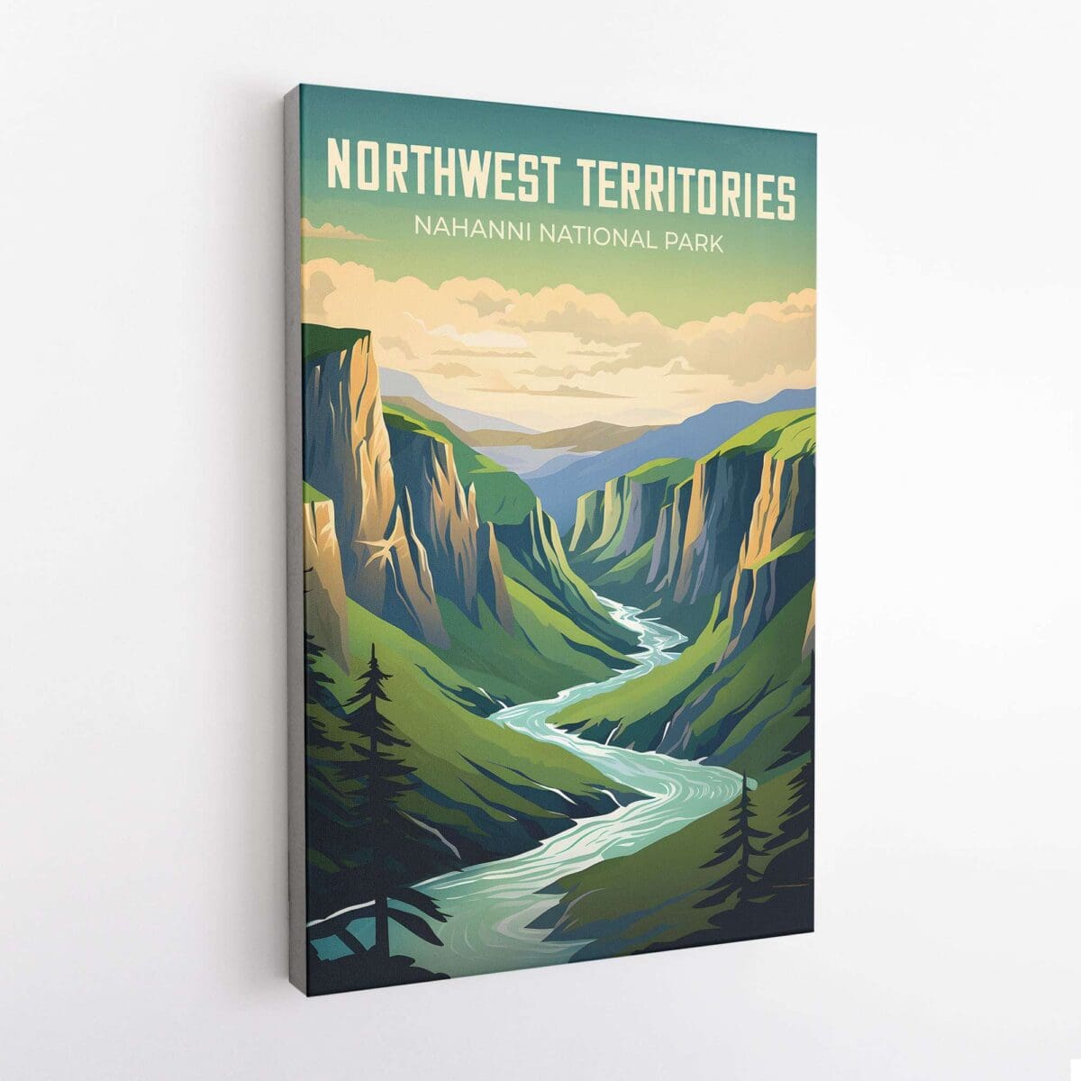 Northwest Territories Nahanni National Park Canvas UnitedWorldMemories
