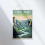 Northwest Territories Nahanni National Park Hanger Poster UnitedWorldMemories
