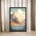 Nunavut Baffin Island Splendor Framed Poster UnitedWorldMemories