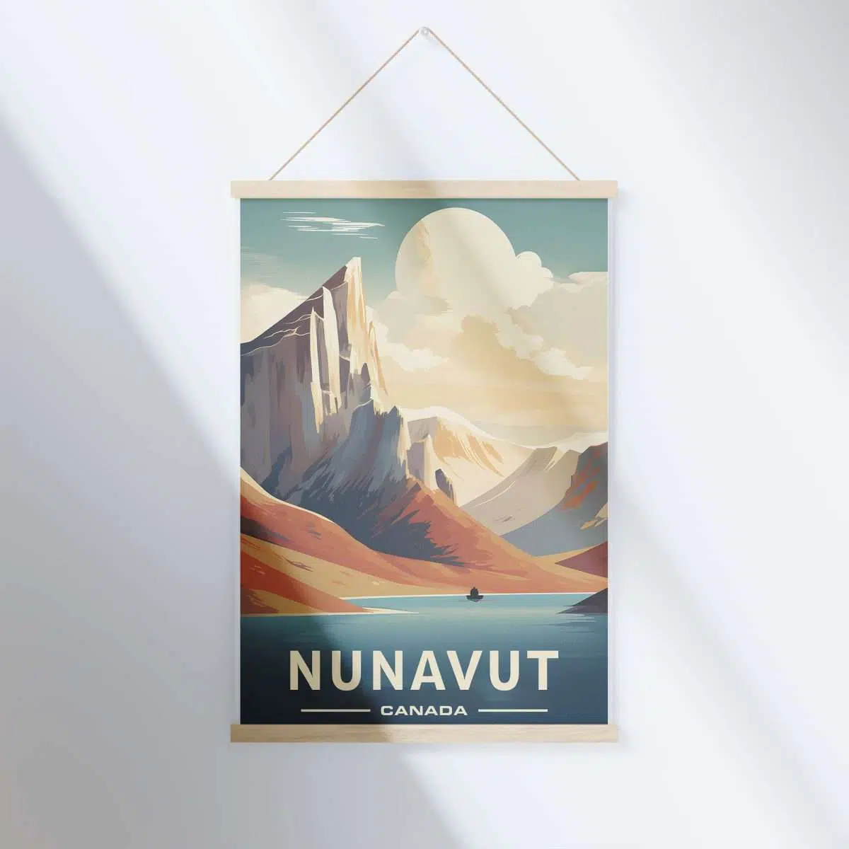 Nunavut Baffin Island Splendor Hanger Poster UnitedWorldMemories