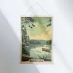 Ontario Retro Muskoka Lakes Hanger Poster UnitedWorldMemories