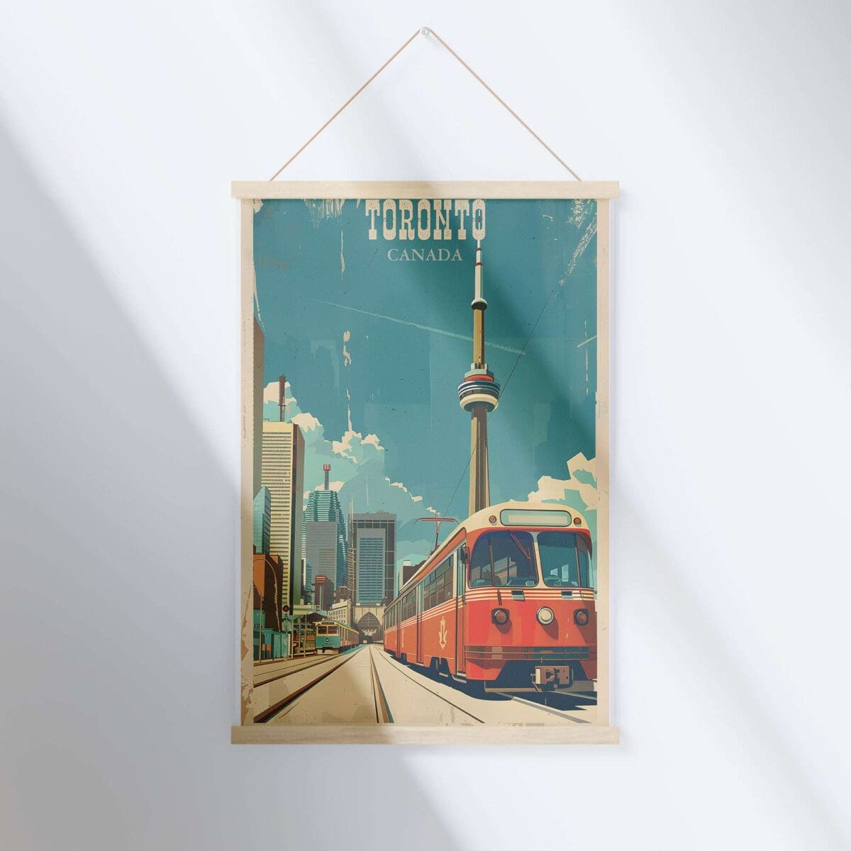 Ontario Vintage Toronto Hanger Poster UnitedWorldMemories