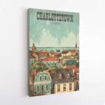 Prince Edward Island Vintage Charlottetown Canvas UnitedWorldMemories