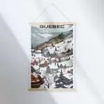 Quebec Retro Mont Tremblant Hanger Poster UnitedWorldMemories