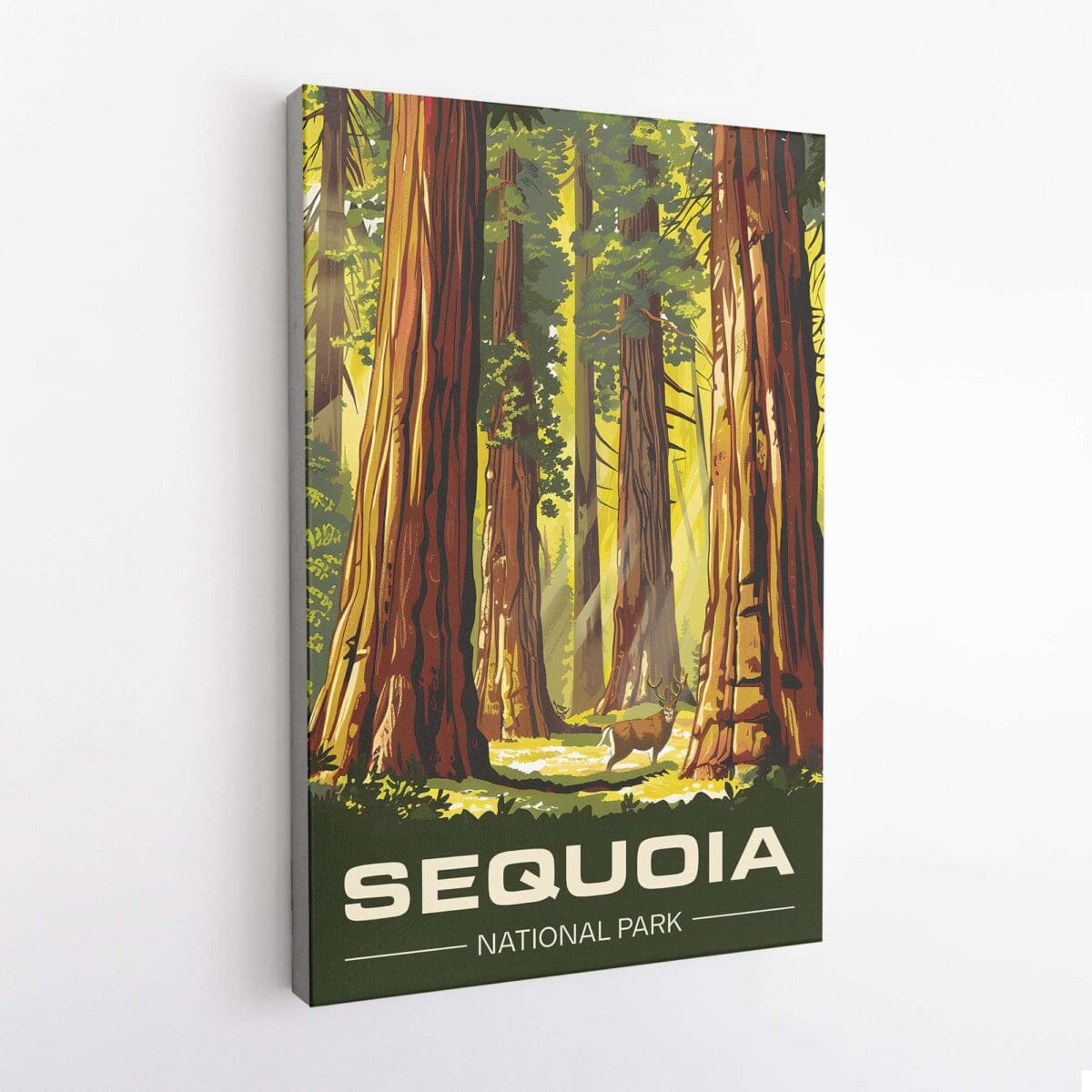 Sequoia National Park Giant Guardian Canvas UnitedWorldMemories