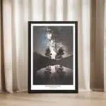 Sequoia National Park Starlit Sanctuary Framed Poster UnitedWorldMemories