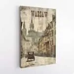 Vintage Warsaw Canvas UnitedWorldMemories