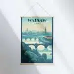 Warsaw Vistula Riverside Hanger Poster UnitedWorldMemories