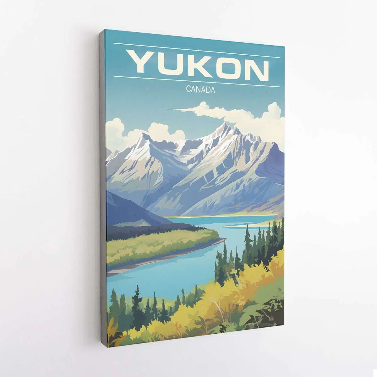 Yukon Kluane National Park Canvas UnitedWorldMemories