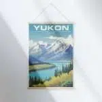 Yukon Kluane National Park Hanger Poster UnitedWorldMemories