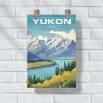 Yukon Kluane National Park Poster UnitedWorldMemories