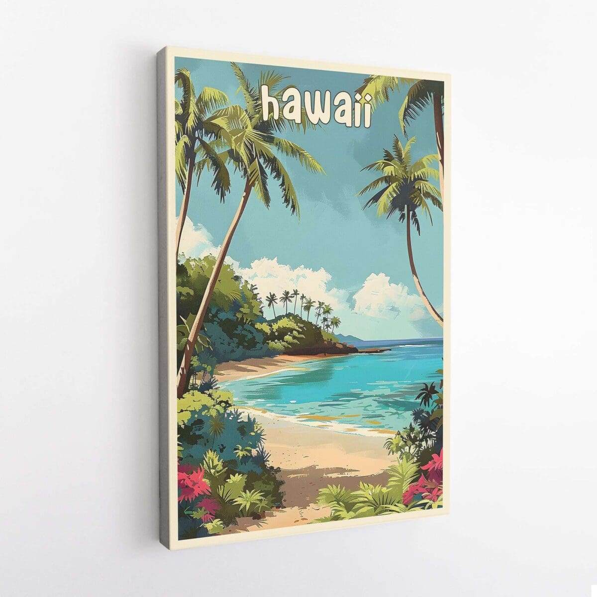 Hawaii Aloha Paradise Canvas UnitedWorldMemories