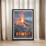 Hawaii Experience The Earth's Power Framed Poster UnitedWorldMemories