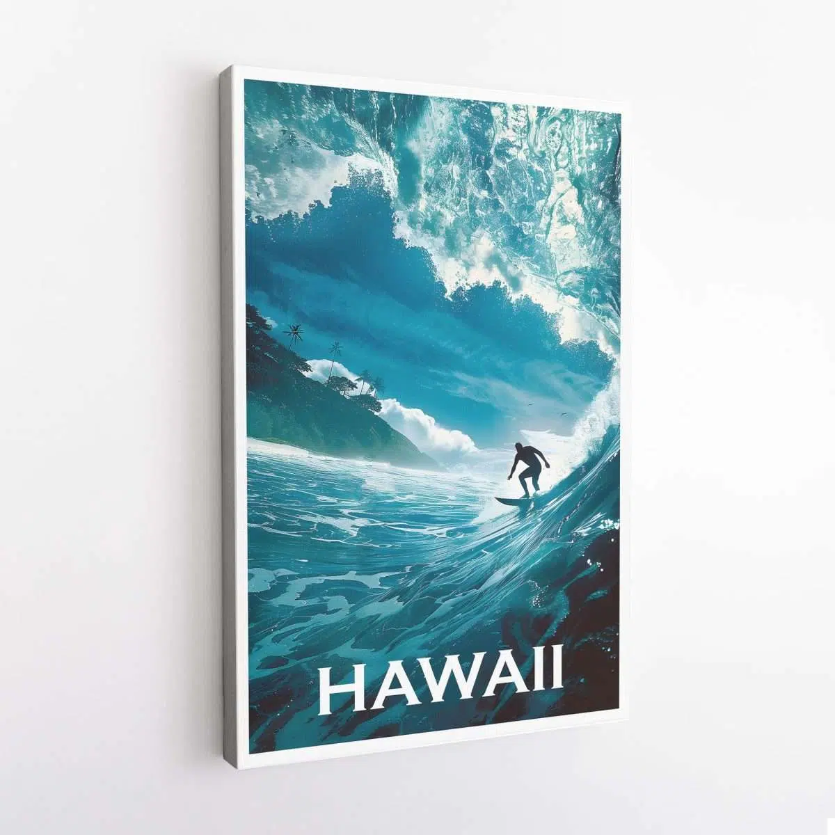 Hawaii Surfing Paradise Canvas UnitedWorldMemories