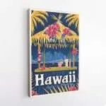 Hawaii Tiki Tropics Canvas UnitedWorldMemories