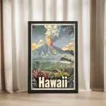 Hawaii Volcanic Visions Framed Poster UnitedWorldMemories