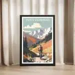 Aspen Snowmass Ride The Thrill Framed Poster UnitedWorldMemories