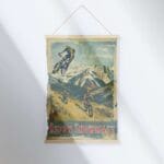 Aspen Snowmass Vintage Mountain Thrills Hanger Poster UnitedWorldMemories