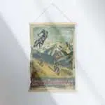 Aspen Snowmass Vintage Mountain Thrills Hanger Poster UnitedWorldMemories