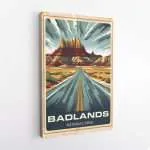 Badlands National Park Wild Beauty Canvas UnitedWorldMemories