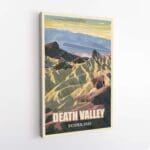 Death Valley National Park Zabriskie Point Zenith Canvas UnitedWorldMemories