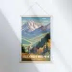 Deer Valley Bike Park Mountain Majesty Hanger Poster UnitedWorldMemories