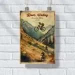 Deer Valley Mountain Biking Vintage Poster UnitedWorldMemories